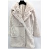 Manteau en fausse fourrure femme