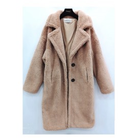 Manteau en fausse fourrure femme