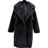 Manteau en fausse fourrure femme