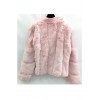 Manteau en fausse fourrure femme