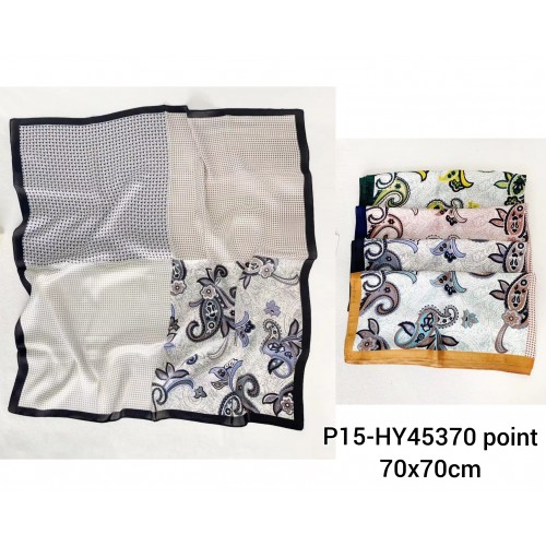 carré satin 70x70cm Hy45370