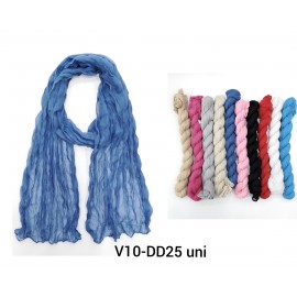 Petit cheche froissée uni DD25 uni