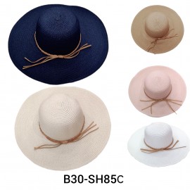 Chapeau ruban ruban tréssé