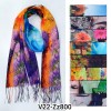 echarpe impression peinture ZZ-800