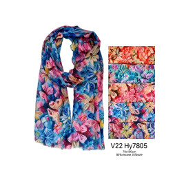 imprimé fleur soie viscose Hy7805