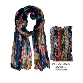 echarpe petit prix  froissé V10 ZZ3502