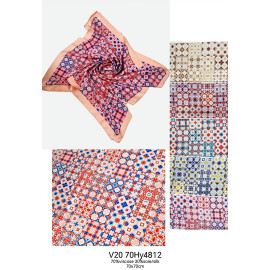 carré satin 70x70cm Hy4812