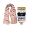 echarpe petit fleur brillant V20 Hy70