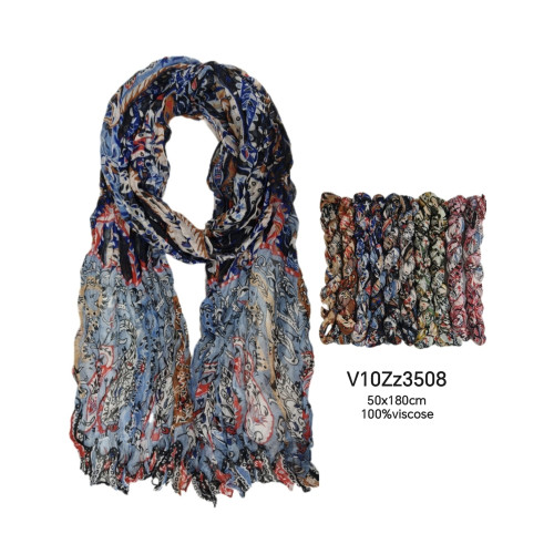 echarpe froissé V10 Zz3508