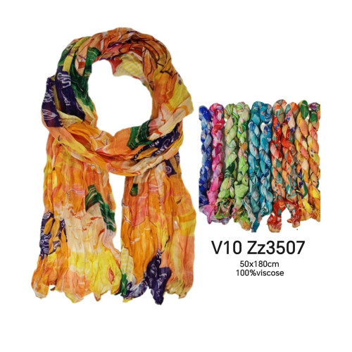 echarpe froissé V10 Zz3507