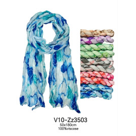 echarpe froissé V10 Zz3503