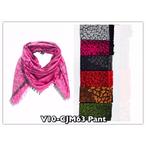 Foulard carré panthere